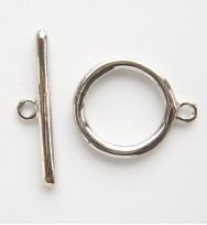 Plain Round Toggle Clasp